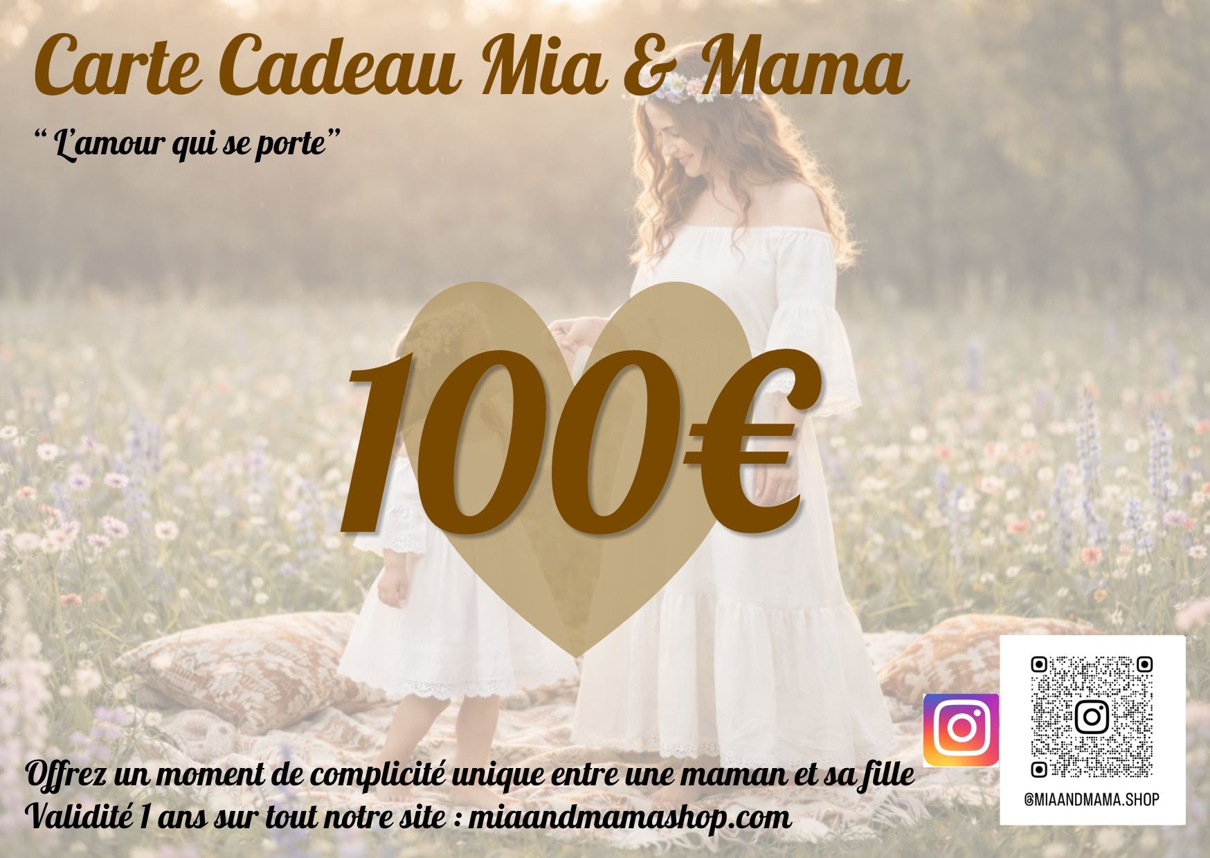 Carte cadeau Mia & Mama
