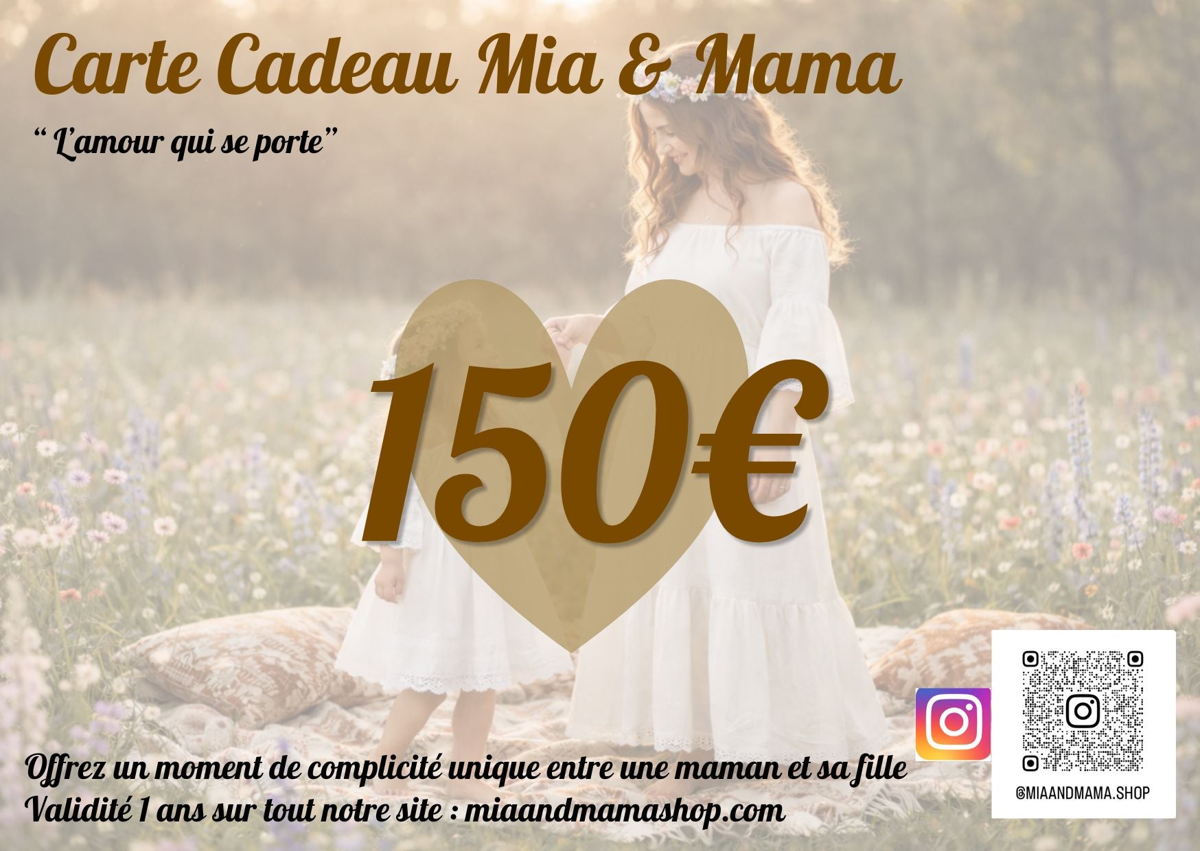 Carte cadeau Mia & Mama