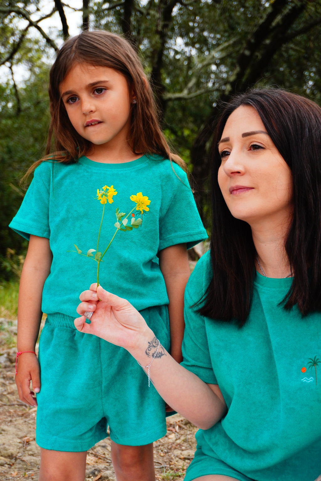 PACK DUO MATCHY - Ensemble Éponge Vert