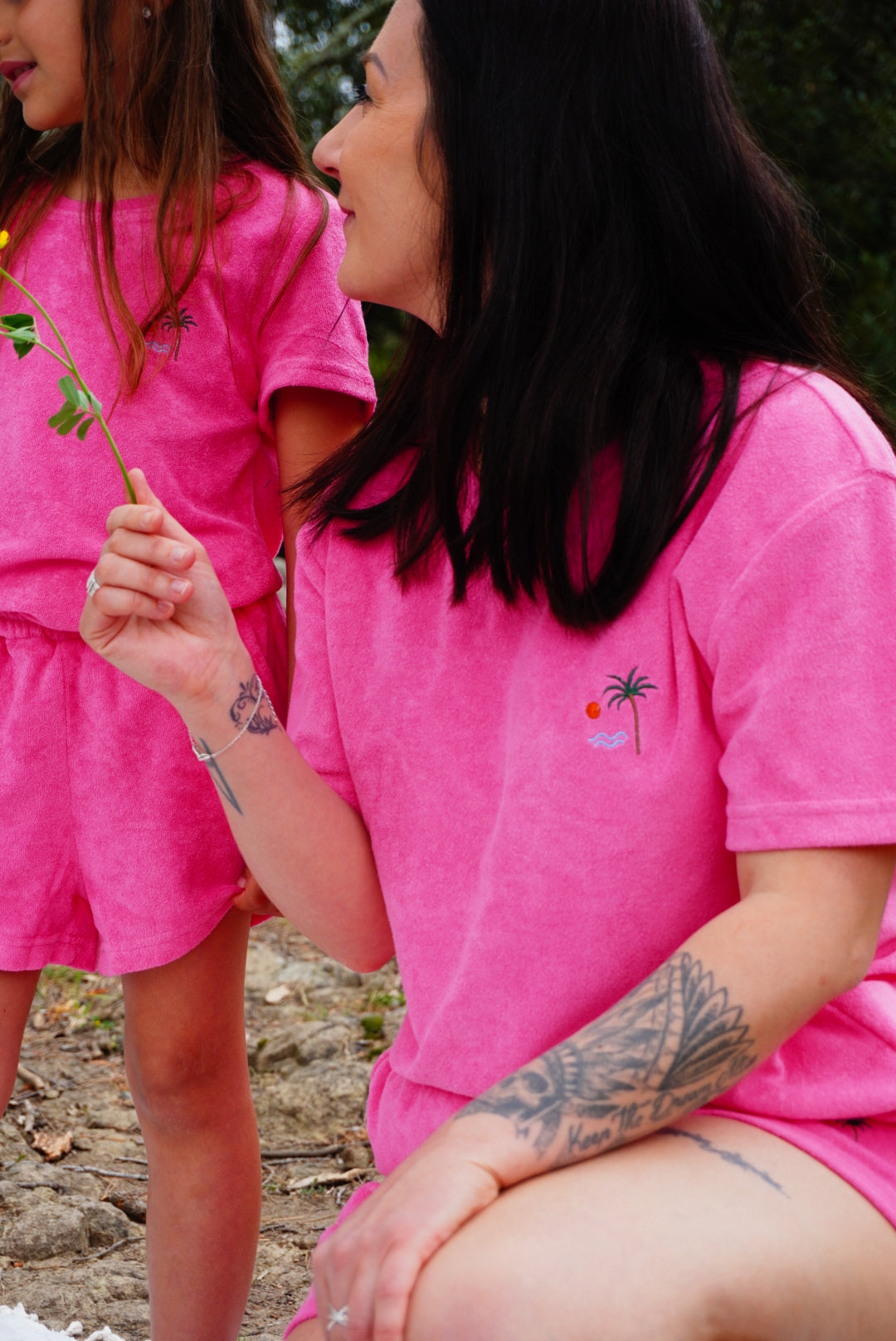 PACK DUO MATCHY - Ensemble Éponge Rose
