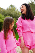 Jupe Short Gaze de Coton Maman