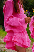 Jupe Short Gaze de Coton Enfant