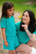 PACK DUO MATCHY - Ensemble Éponge Vert