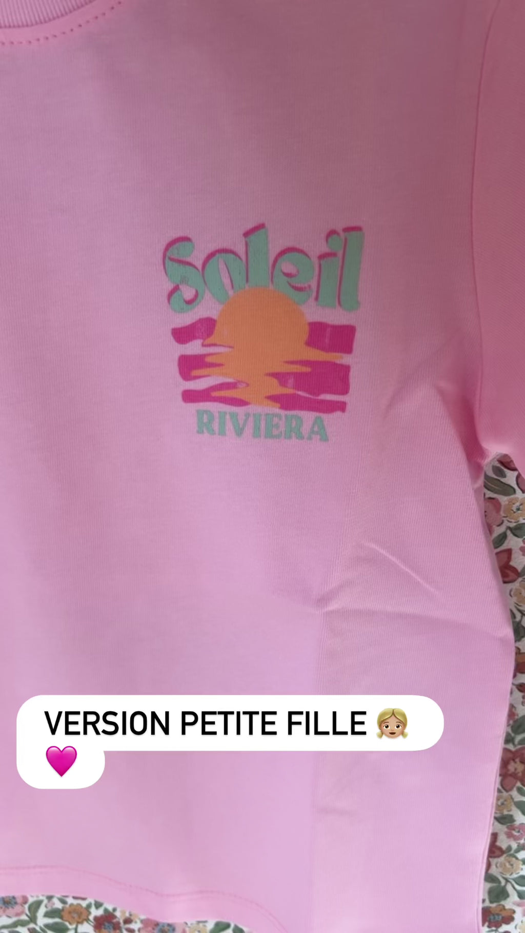 T-shirt Soleil ☀️ Enfant