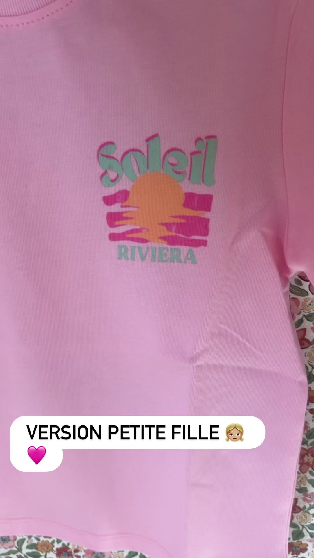 T-shirt Soleil ☀️ Enfant